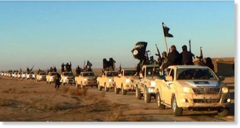 ISIS Toyota con targhe diplomatiche britanniche?